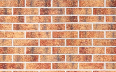 Клинкерная фасадная плитка KING KLINKER Old Castle Rainbow brick (HF15) под старину WDF, 215*65*14 мм