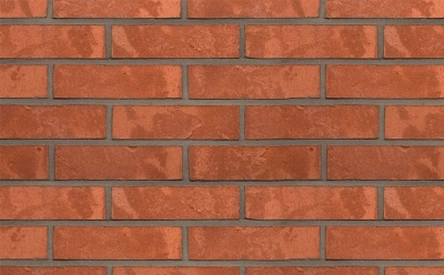 Кирпич облицовочный клинкерный Terca Nordic Klinker Line Stockholm Красный, 250*85*65 мм