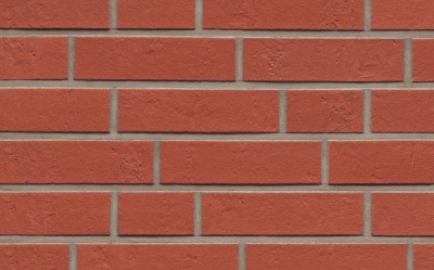 Клинкерная фасадная плитка Feldhaus Klinker R711 Accudo carmesi, 240*52*14 мм