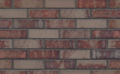 Клинкерная фасадная плитка KING KLINKER Old Castle Astro house (HF48) под старину NF14, 240*71*14 мм