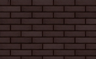 Клинкерная фасадная плитка KING KLINKER Dream House Вулканический черный (18) гладкая RF10, 250*65*10 мм
