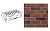 Кирпич клинкерный пустотелый Muhr 14 Rotblau-bunt рустик, 240*115*71 мм
