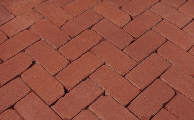 Тротуарная клинкерная брусчатка Penter Retro Rot, 200x100x52 мм